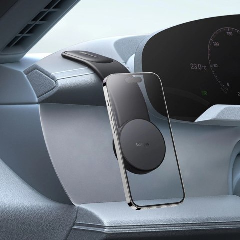 Uchwyt Baseus PrimeTrip C02 samochodowy na deskę rozdzielczą przyklejany - czarny