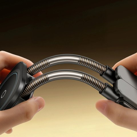 Uchwyt Baseus PrimeTrip C03sPro samochodowy na deskę rozdzielczą z ładowarką indukcyjną przyklejany - czarny