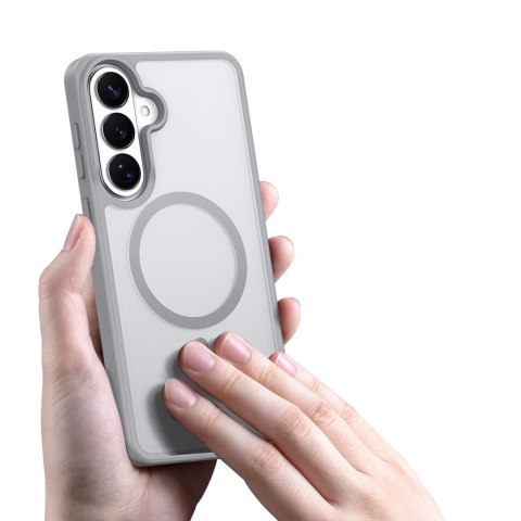 Etui Dux Ducis Yind na Samsung Galaxy S26 Plus kompatybilne z MagSafe - szare