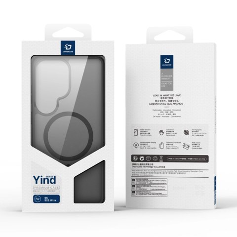 Etui Dux Ducis Yind na Samsung Galaxy S26 Ultra kompatybilne z MagSafe - czarne