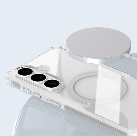 Etui Nillkin Nature TPU Pro kompatybilne z MagSafe na Samsung Galaxy S26+ - białe