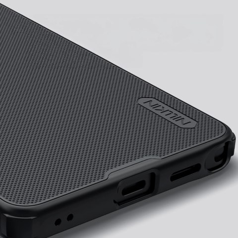 Etui Nillkin Super Frosted Shield Pro Magnetic kompatybilne z MagSafe na Samsung Galaxy S26 Ultra - czarne