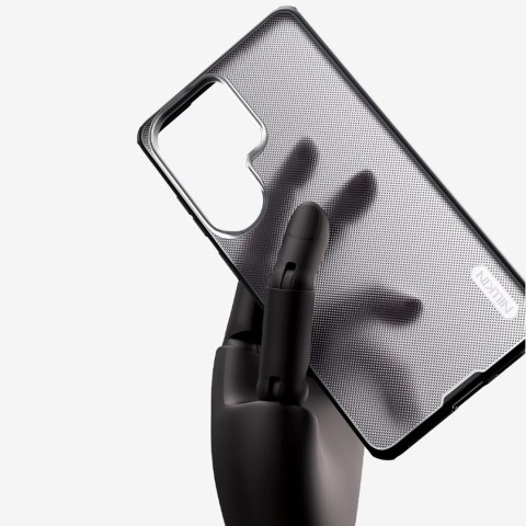Etui Nillkin Super Frosted Shield Pro na Samsung Galaxy S26 - półprzezroczysto-czarne