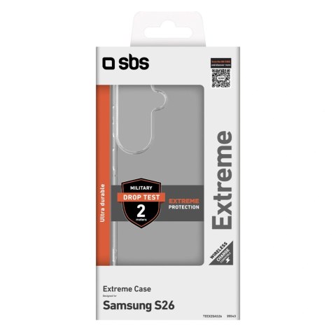 Etui SBS Extreme X2 na Samsung Galaxy S26 - przezroczyste
