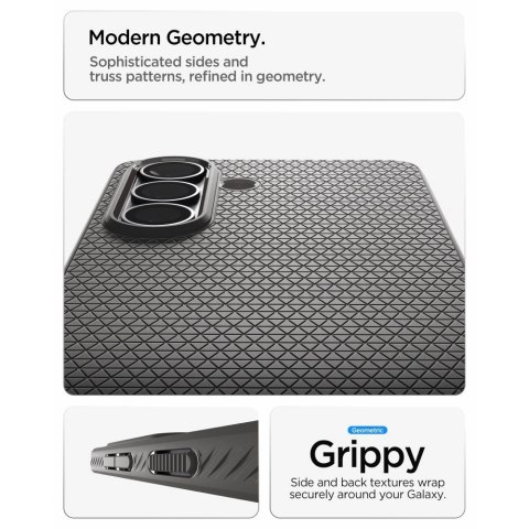 Etui Spigen Liquid Air Mag MagSafe na Samsung Galaxy S26 - szare