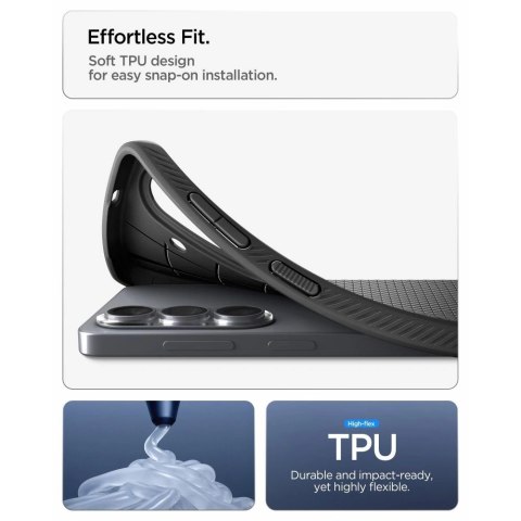 Etui Spigen Liquid Air na Samsung Galaxy S26 - czarne