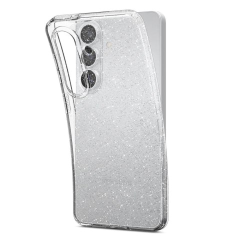 Etui Spigen Liquid Crystal Glitter na Samsung Galaxy S26 - brokatowo-przezroczyste