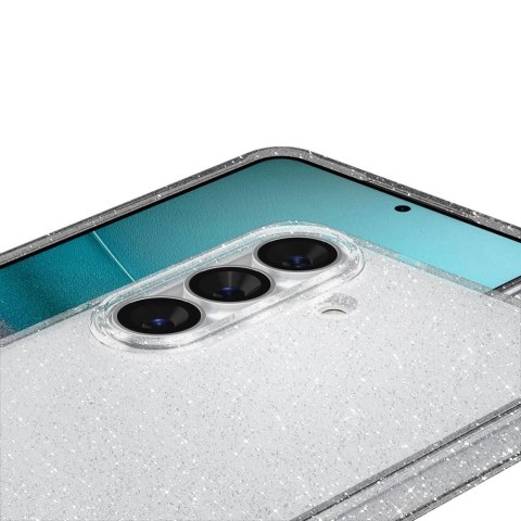 Etui Spigen Liquid Crystal Glitter na Samsung Galaxy S26 - brokatowo-przezroczyste