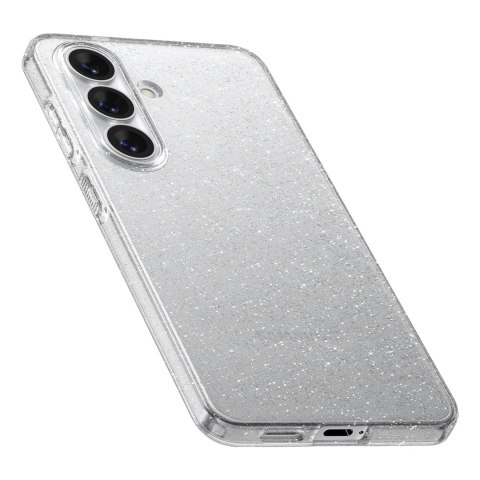 Etui Spigen Liquid Crystal Glitter na Samsung Galaxy S26 - brokatowo-przezroczyste