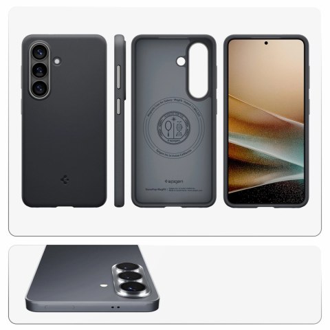 Etui Spigen Nano Pop Mag MagSafe na Samsung Galaxy S26 - czarne