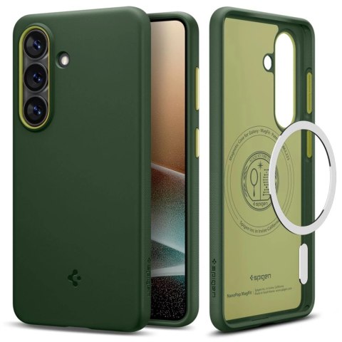 Etui Spigen Nano Pop Mag MagSafe na Samsung Galaxy S26 - zielone