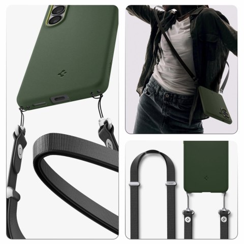 Etui Spigen Nano Pop Mag MagSafe na Samsung Galaxy S26 - zielone