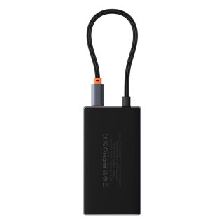 Hub USB-C Baseus PioneerJoy 4xUSB-A 3.0 - szary
