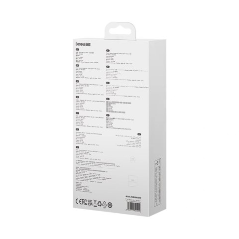 Hub USB-C Baseus PioneerJoy 4xUSB-A 3.0 - szary