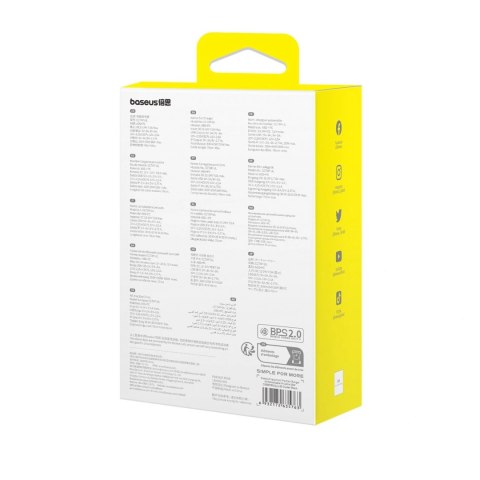 Ładowarka samochodowa Baseus Enjoyment Pro 55W USB-A ze zwijanym kablem Lightning - czarna