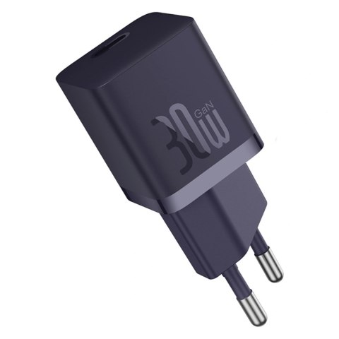 Ładowarka sieciowa Baseus GaN5 30W USB-C EU - fioletowa