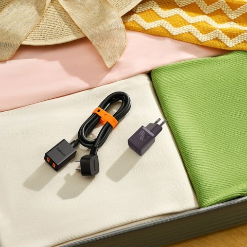 Ładowarka sieciowa Baseus GaN5 30W USB-C EU - fioletowa