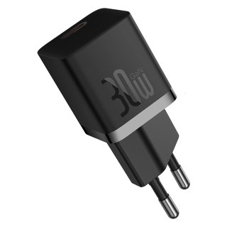 Ładowarka sieciowa Baseus GaN5 30W z kablem 100W USB-C do USB-C - czarna