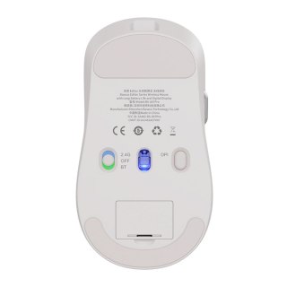 Mysz komputerowa Baseus Editor bezprzewodowa z akumulatorem 800mAh i wskaźnikiem stanu baterii - biała