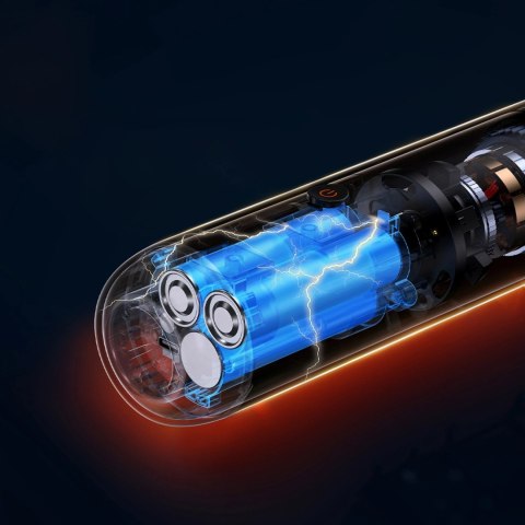 Odkurzacz bezprzewodowy Baseus A3lite samochodowy z funkcją pompki do materacy - biały