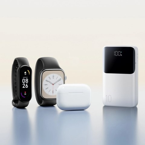 Powerbank Joyroom JR-QP191 Star Series Mini 10000mAh 22,5W z wyświetlaczem cyfrowym - biały