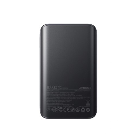 Powerbank Joyroom JR-QP191 Star Series Mini 10000mAh 22,5W z wyświetlaczem cyfrowym - czarny