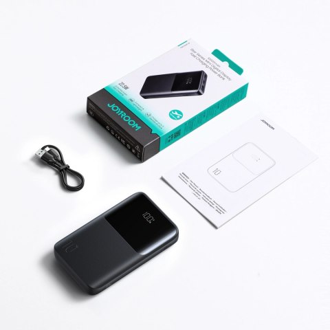 Powerbank Joyroom JR-QP191 Star Series Mini 10000mAh 22,5W z wyświetlaczem cyfrowym - czarny