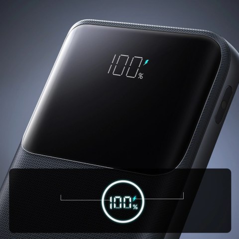 Powerbank Joyroom JR-QP191 Star Series Mini 10000mAh 22,5W z wyświetlaczem cyfrowym - czarny