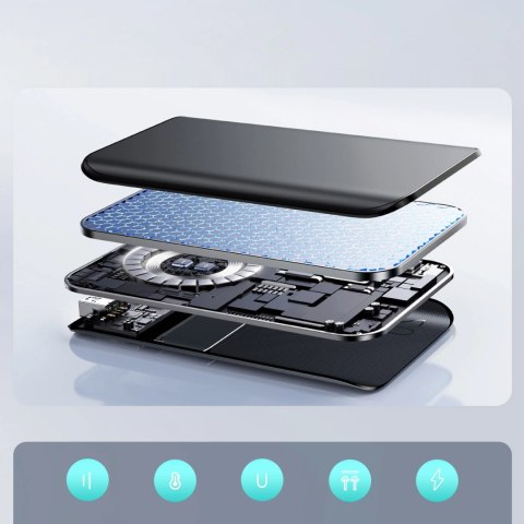 Powerbank Joyroom JR-QP192 Star Series Mini 20000mAh 22,5W z wyświetlaczem cyfrowym - czarny