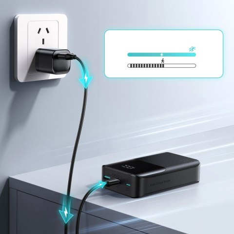 Powerbank Joyroom JR-QP192 Star Series Mini 20000mAh 22,5W z wyświetlaczem cyfrowym - czarny