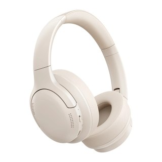 Słuchawki bezprzewodowe Baseus Bass BH1 Lite nauszne Bluetooth 6.0 - białe
