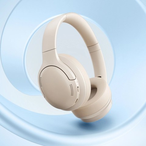 Słuchawki bezprzewodowe Baseus Bass BH1 Lite nauszne Bluetooth 6.0 - białe