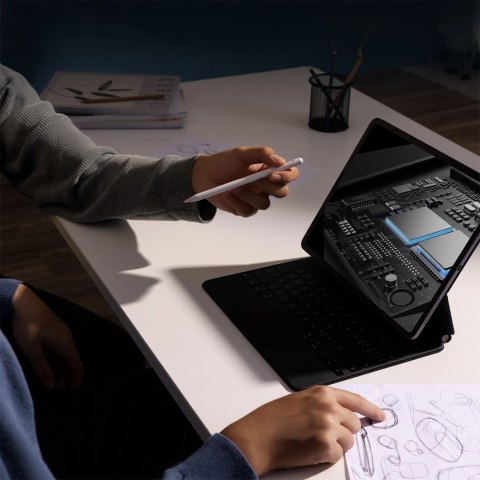 Stylus Baseus Smooth Writing 2 rysik aktywny z ładowaniem bezprzewodowym indukcyjnym - biały