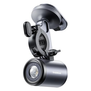 Uchwyt z lampką 2w1 Baseus PrimeTrip uniwersalny 3000mAh IP68 LED - czarno-szary