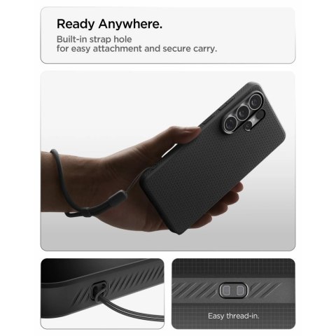 Etui Spigen Liquid Air Mag MagSafe na Samsung Galaxy S26 Ultra - czarne