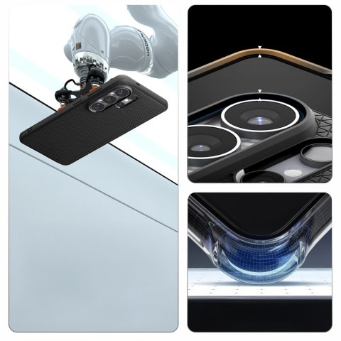 Etui Spigen Liquid Air Mag MagSafe na Samsung Galaxy S26 Ultra - czarne