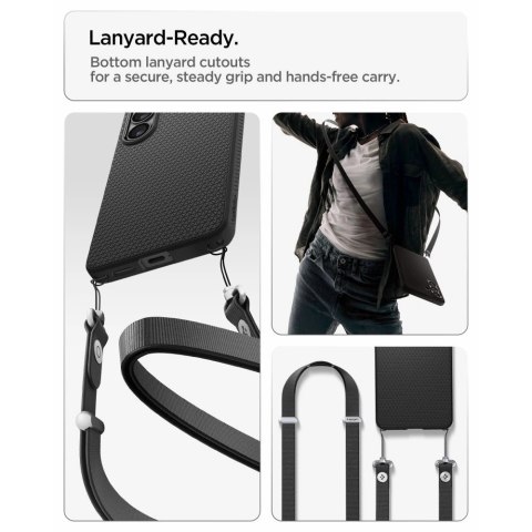 Etui Spigen Liquid Air Mag MagSafe na Samsung Galaxy S26+ - czarny-mat