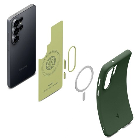 Etui Spigen Nano Pop Mag MagSafe na Samsung Galaxy S26 Ultra - zielone