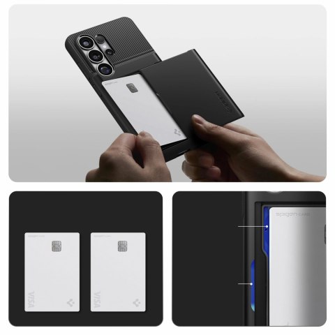 Etui Spigen Slim Armor CS na Samsung Galaxy S26 Ultra - czarne