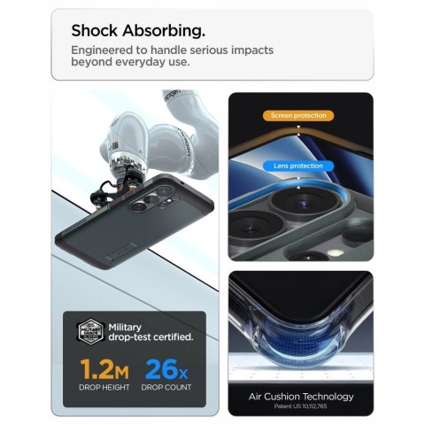 Etui Spigen Tough Armor Mag MagSafe na Samsung Galaxy S26 Ultra - zielone