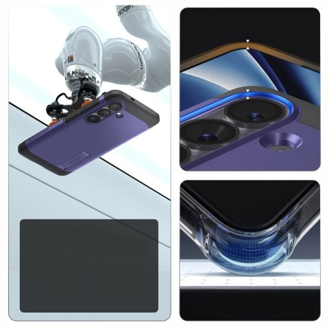 Etui Spigen Tough Armor Mag MagSafe na Samsung Galaxy S26+ - fioletowe