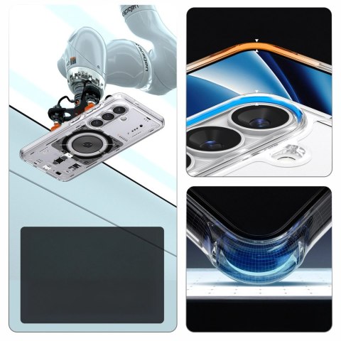 Etui Spigen Ultra Hybrid Mag MagSafe na Samsung Galaxy S26 Neo One - przezroczyste