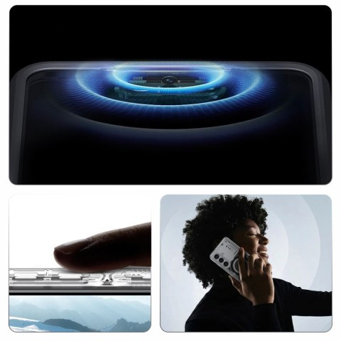 Etui Spigen Ultra Hybrid Mag MagSafe na Samsung Galaxy S26 Neo One - przezroczyste