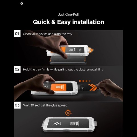 Szkło hartowane Spigen Glas.Tr Ez Fit Pro HD 2-pack na Samsung Galaxy S26+