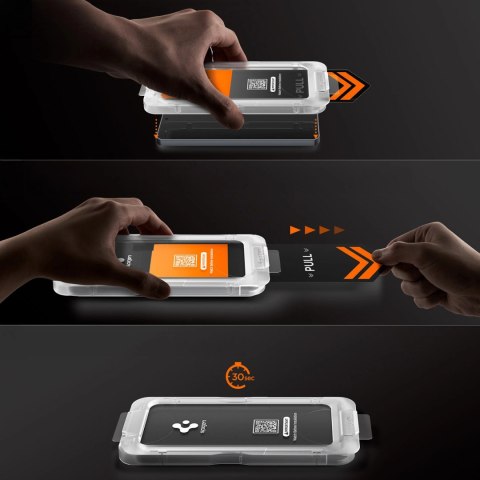 Szkło prywatyzujące Spigen Glas.Tr Ez Fit Pro HD na Samsung Galaxy S26