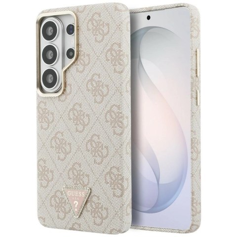 Etui Guess 4G Triangle Logo MagSafe na Samsung Galaxy S26 Ultra - różowe