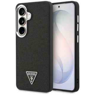 Etui Guess Fixed Glitter Triangle MagSafe na Samsung Galaxy S26 - czarne