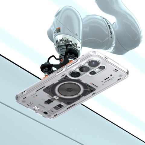 Etui Spigen Ultra Hybrid Mag MagSafe na Samsung Galaxy S26 Ultra Neo One - przezroczyste