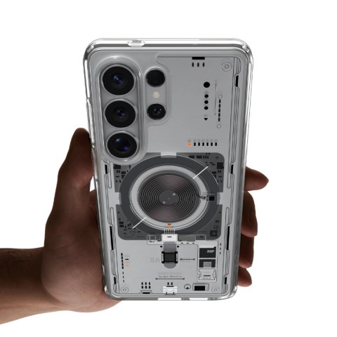 Etui Spigen Ultra Hybrid Mag MagSafe na Samsung Galaxy S26 Ultra Neo One - przezroczyste