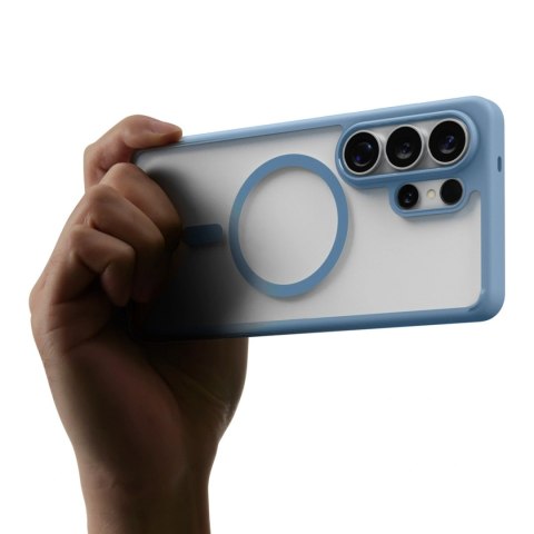 Etui Spigen Ultra Hybrid Mag MagSafe na Samsung Galaxy S26 Ultra - przezroczysto-niebieskie